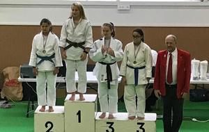 Morgane, vice championne de Moselle (-57kg)