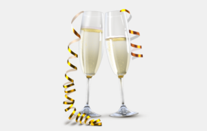 Verre de l'amitié de Noël